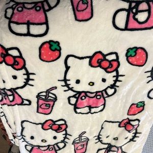 Hello Kitty Throw Blanket